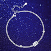 Platonic 1 ct Emerald Cut Bling Woman Adjustable Link Moissanite Bracelet
