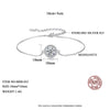 Platonic 1 ct Designer Charm 925 Sterling Silver Moissanite Bracelet