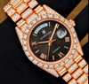 Aurevian Fully Bustdown Moissanite Automatic Men’s Luxury Watch
