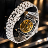 AUREVIAN Fully Iced Out Moissanite Diamond Tourbillon Watch β Handmade Luxury Bust Down Watch | Swiss Made