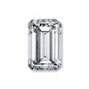 Platonic 0.5 ct Emerald Whisper Moissanite Stud Earrings - Single Piece