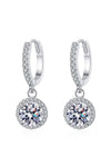 Platonic MesmeraGem Dangle solitaire earring