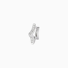 Platonic 0.36 ct Star Moissanite Hoop Earrings D/VVS1