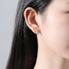 Platonic 1 ct Round Sparke & Shine Moissanite Drops