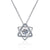 Platonic 0.5 CT Gra Certified Moissanite Pendant, 925 Sterling Silver With Free Chain D Vvs1