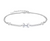 Platonic 1 ct Emerald Cut Bling Woman Adjustable Link Moissanite Bracelet
