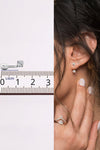 Platonic Timeless Cascade Drops earrings