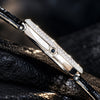 AUREVIAN Oval Pavé Diamond Watch — VVS1 D Color Moissanite | Black Crocodile Leather Strap | Luxury Edition