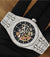 Aurevian Luxury Iced-Out Moissanite Watch – Premium Hip Hop Timepiece