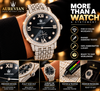 AUREVIAN Fully Iced-Out VVS1 D Color Moissanite Luxury Automatic Watch