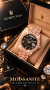 Aurevian Fully Bustdown Moissanite Automatic Men’s Luxury Watch